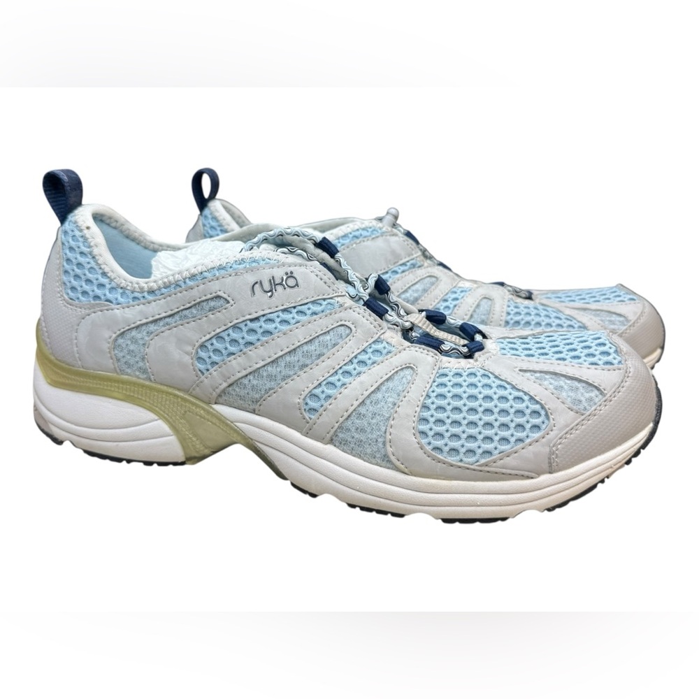 Ryka Aqua Fit 3 Low Blue Gray Athletic Running Water Shoe 11
